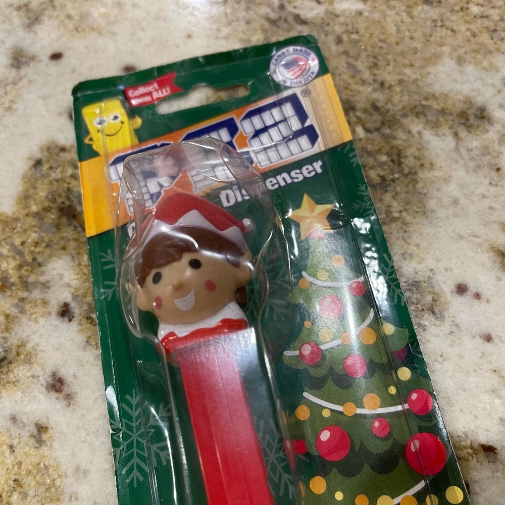 Pez Christmas Elf 2018 New in Package